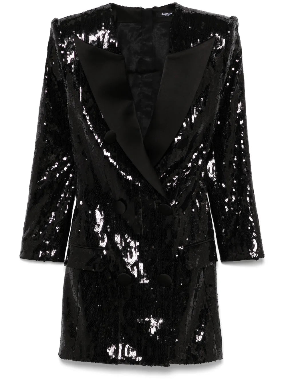 sequinned mini dress