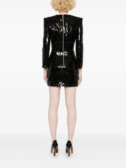 sequinned mini dress
