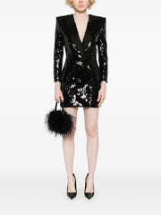 sequinned mini dress