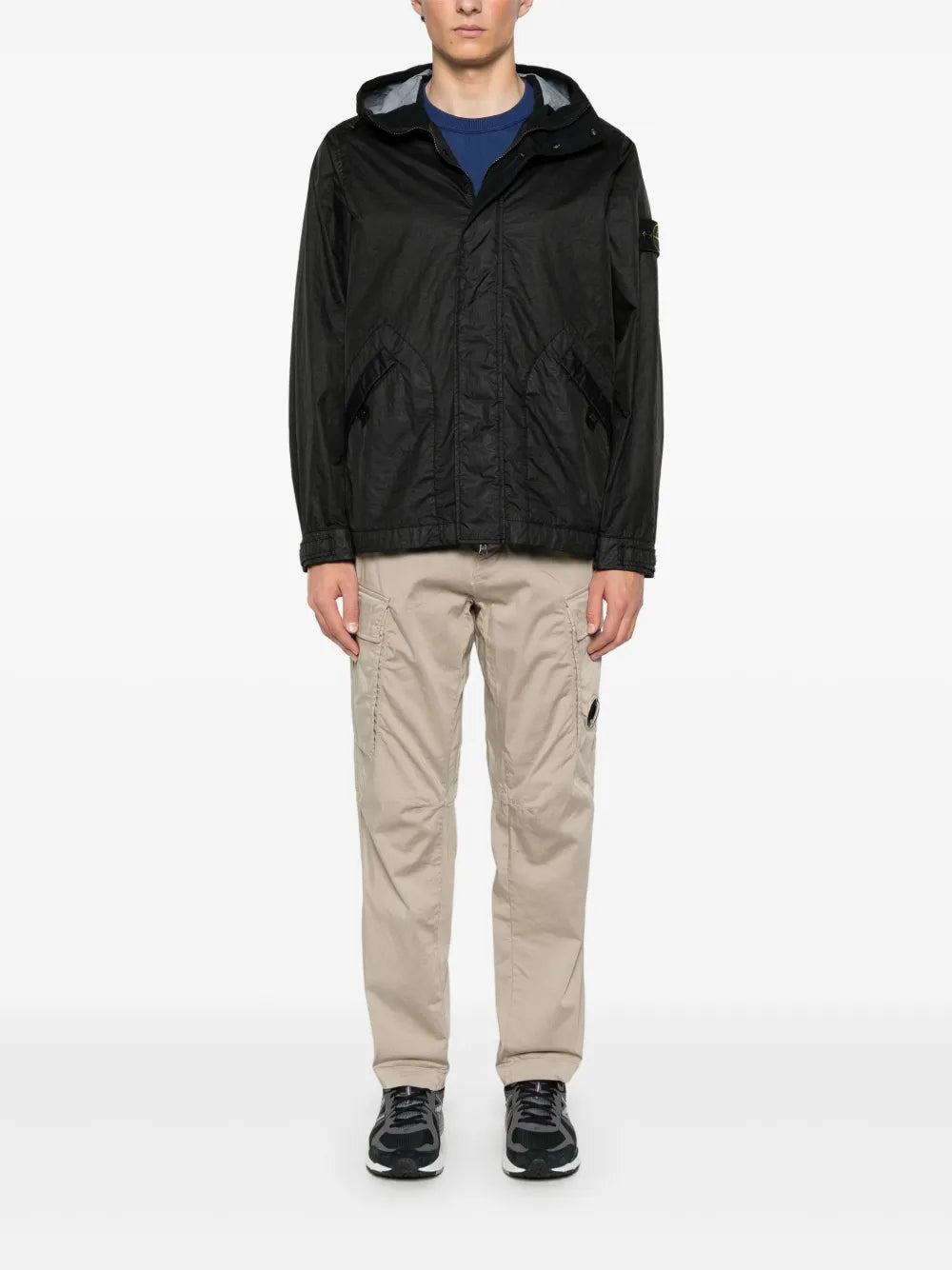 Lens-detail cargo pants