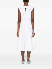 buttoned midi dress