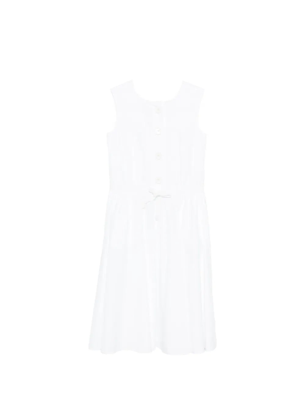 buttoned midi dress