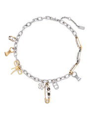 Grunge Glam Charm necklace