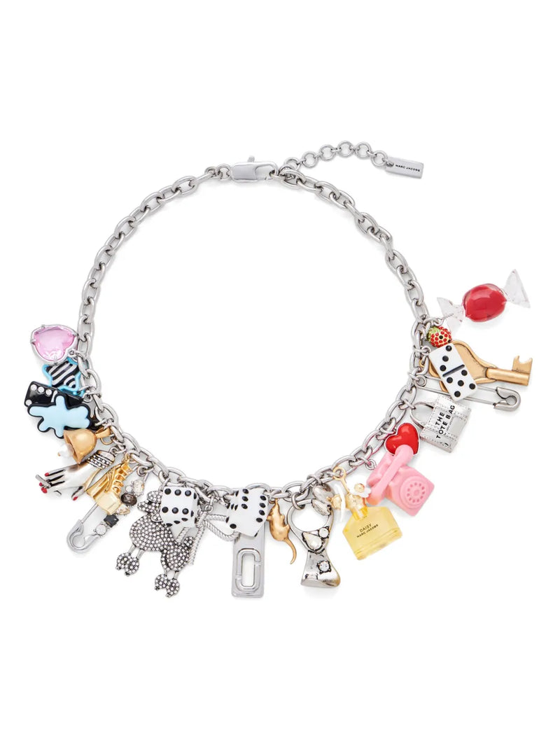 Sticker Charm Statement necklace