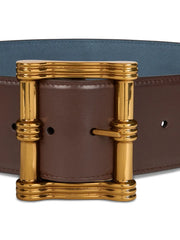 reversible leather belt