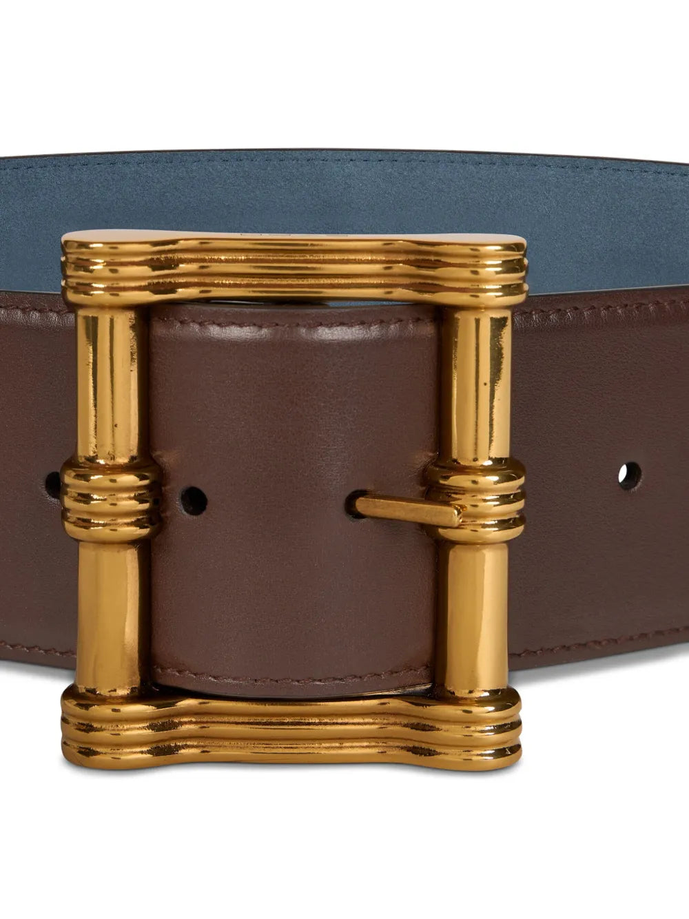 reversible leather belt