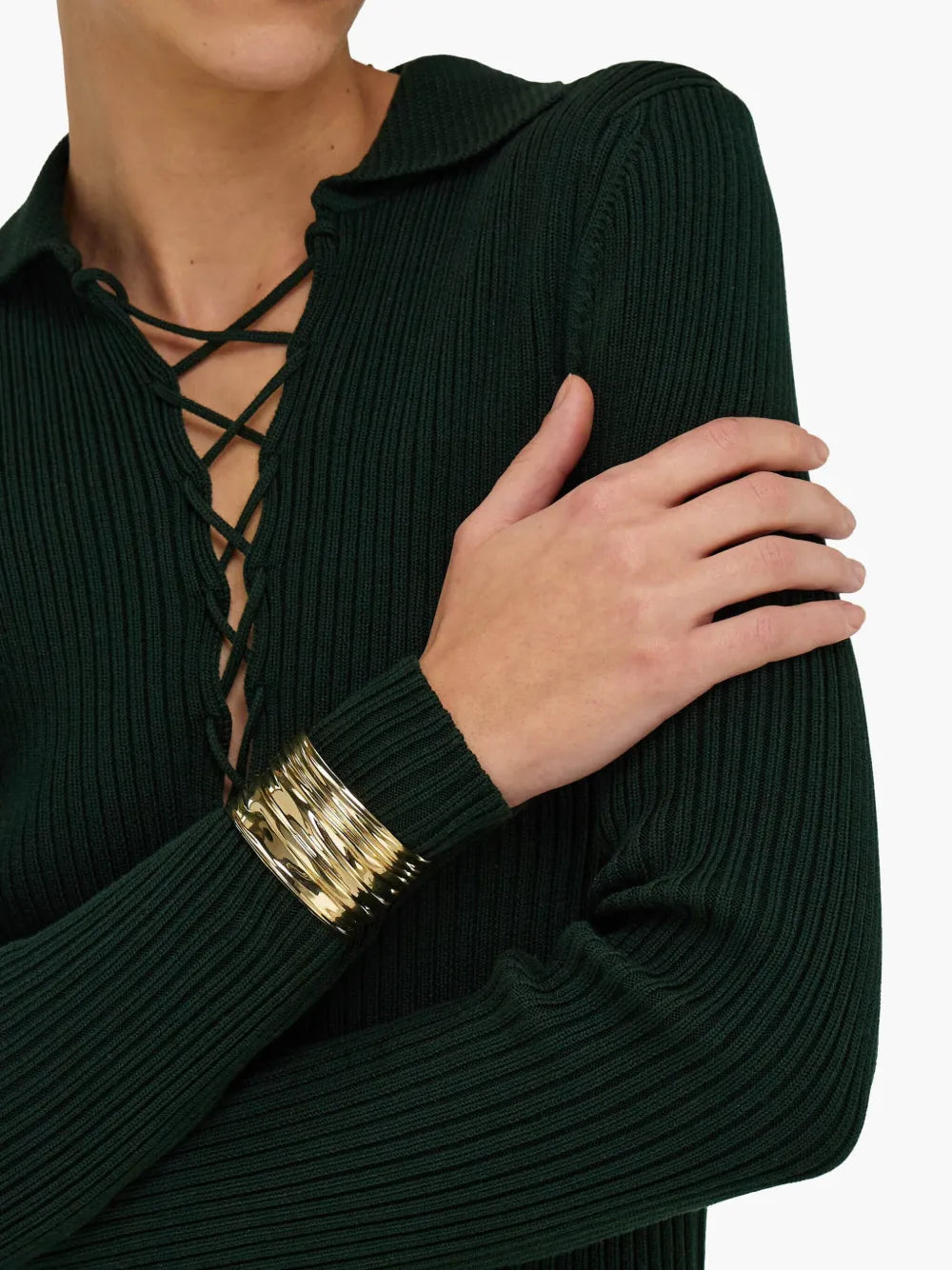 large Draped Bangle bracelet
