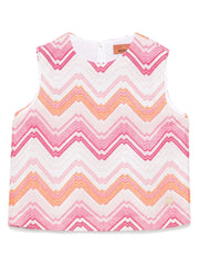zigzag-woven top