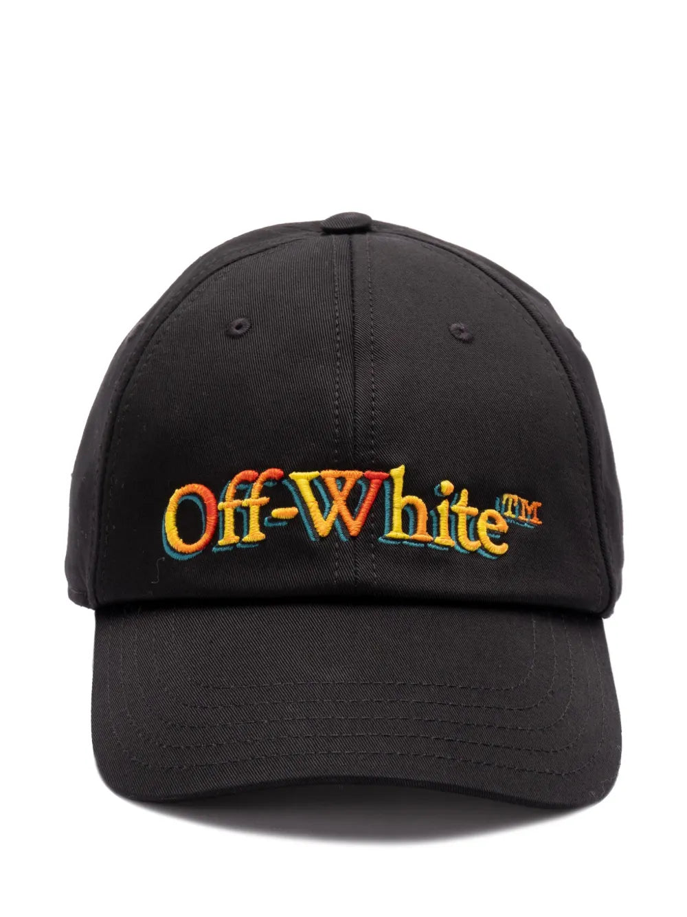 logo-embroidered cap