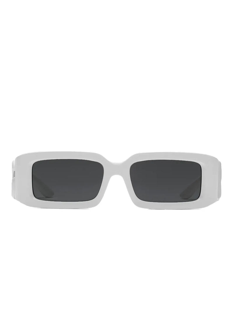 DG-logo square-frame sunglasses