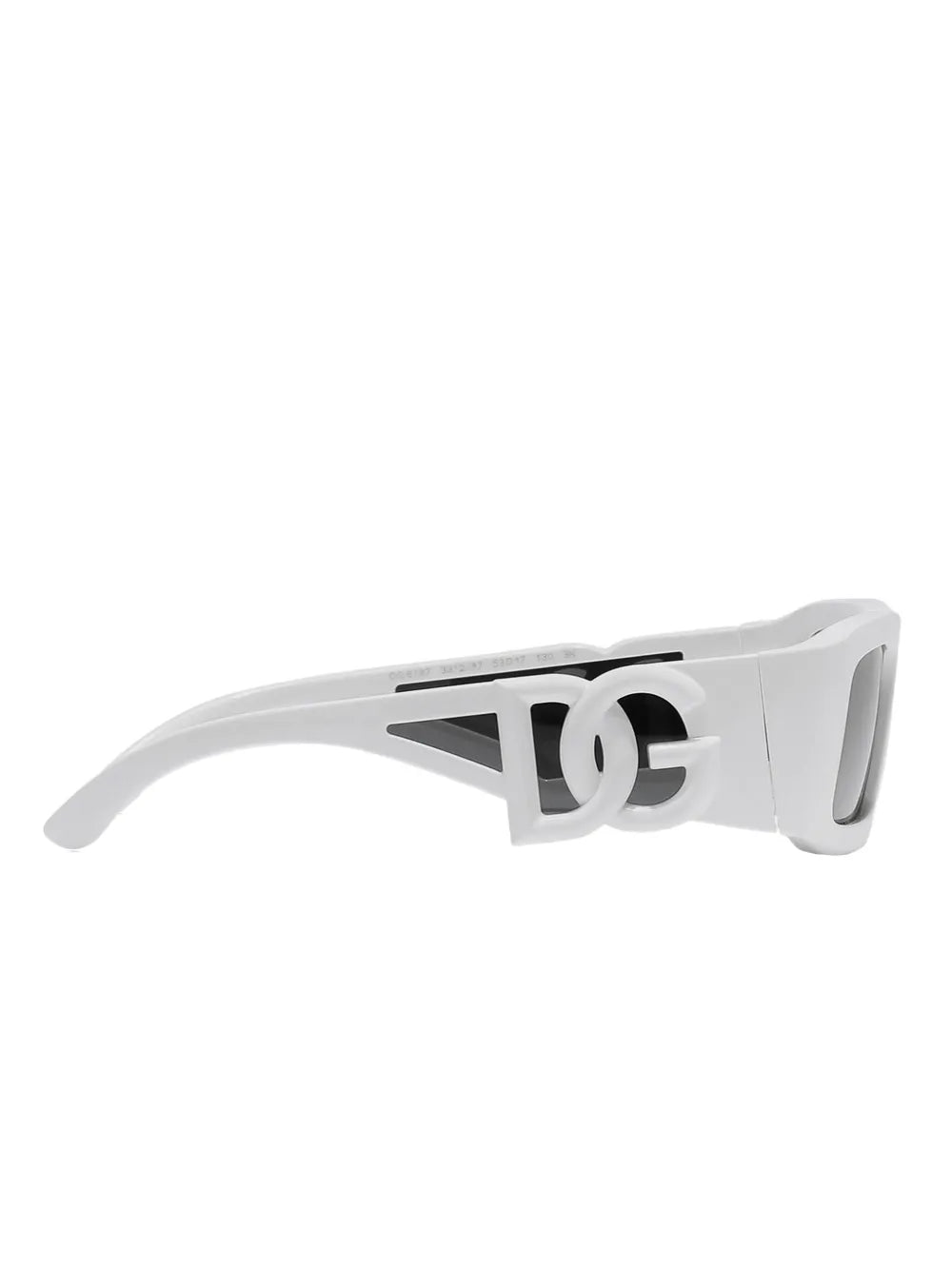 DG-logo square-frame sunglasses