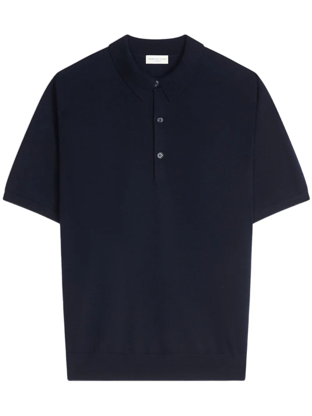 merino-wool polo shirt