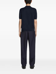 merino-wool polo shirt