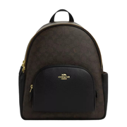 Court Backpack - Black Brown