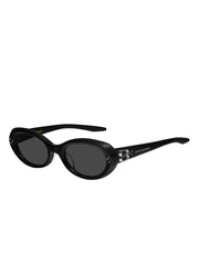 Cocoa oval-frame sunglasses