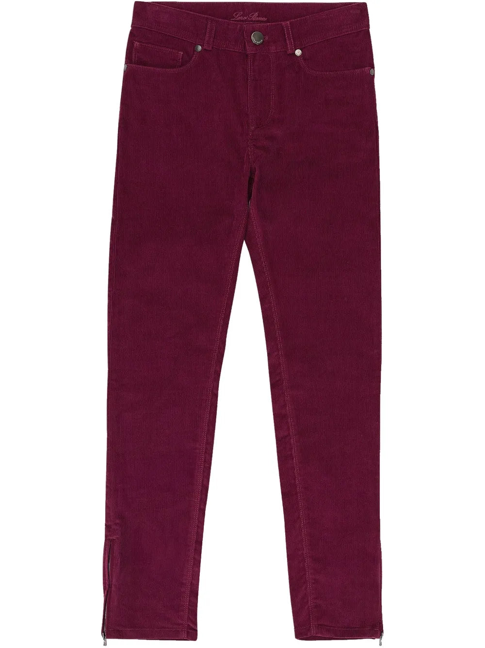 straight-leg corduroy trousers