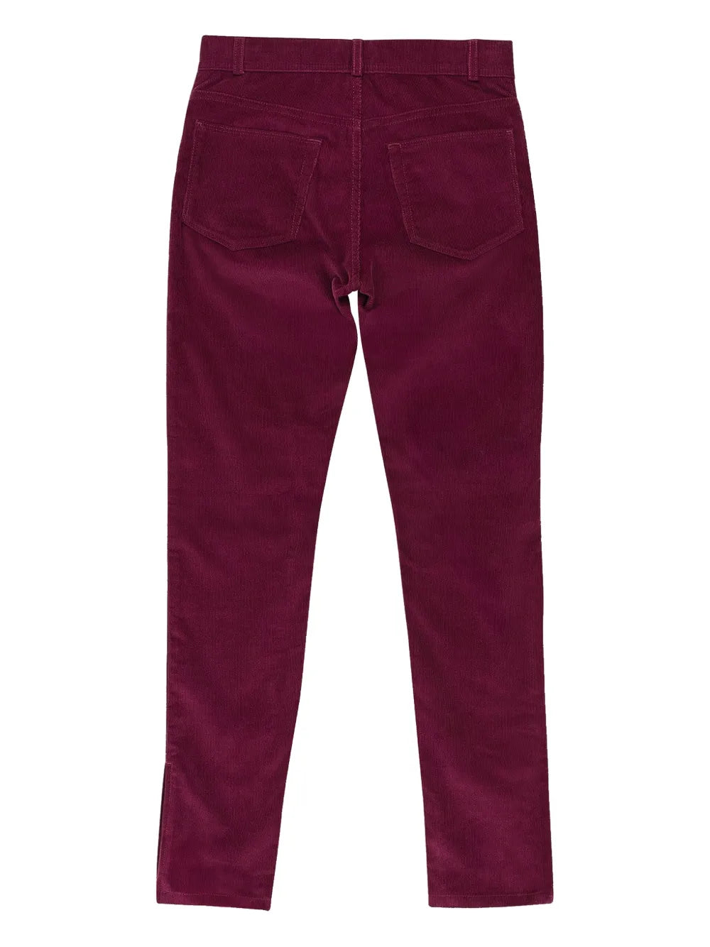 straight-leg corduroy trousers