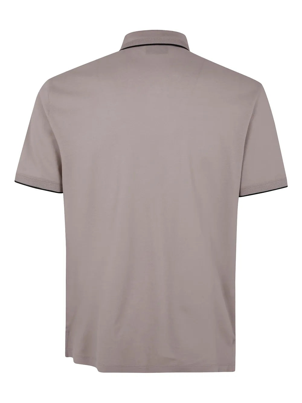 embroidered-logo cotton polo shirt
