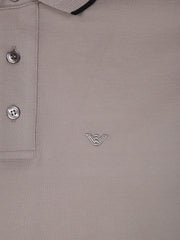 embroidered-logo cotton polo shirt