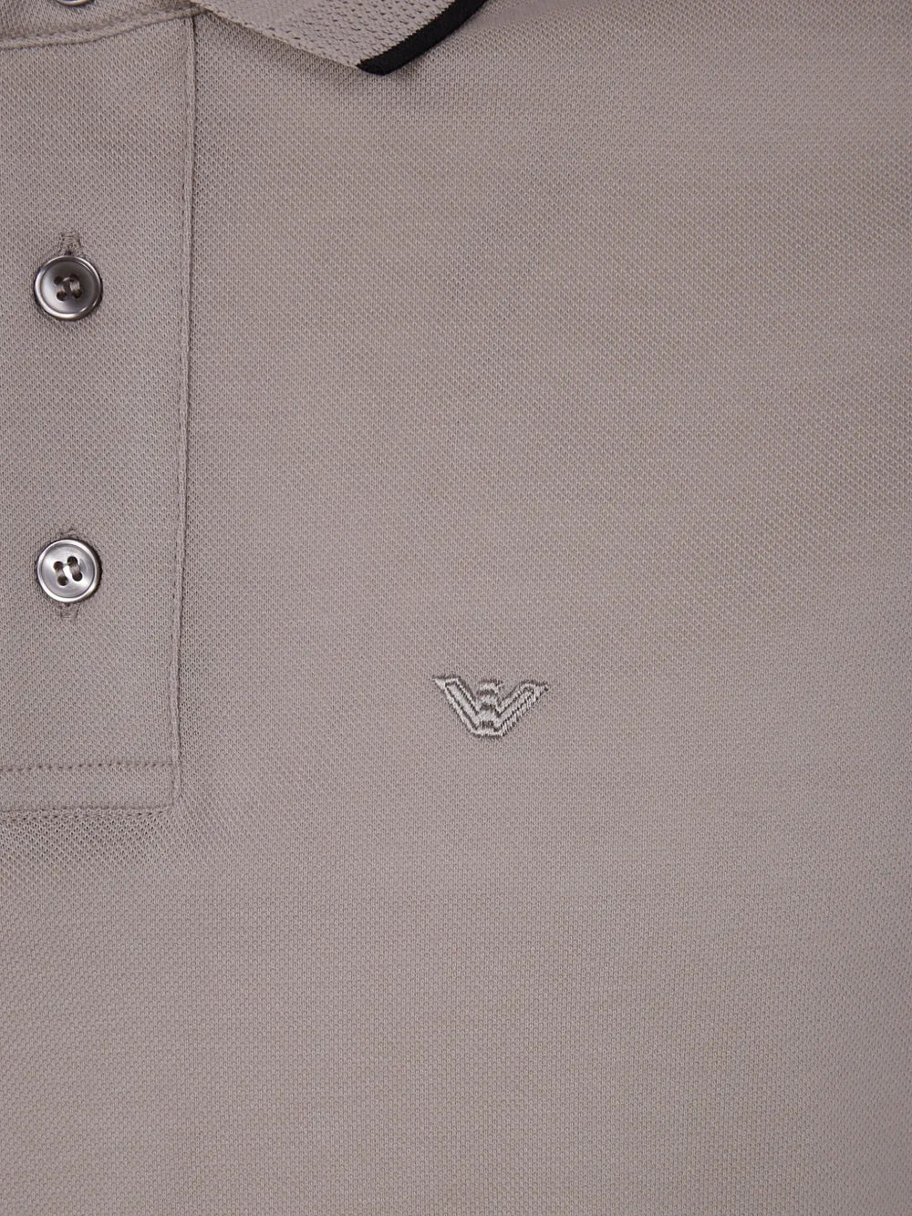 embroidered-logo cotton polo shirt