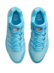 KD17 "Christmas - Aquarius Blue/Glacier Blue/Metallic Silver" sneakers