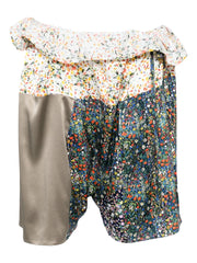 silk shorts