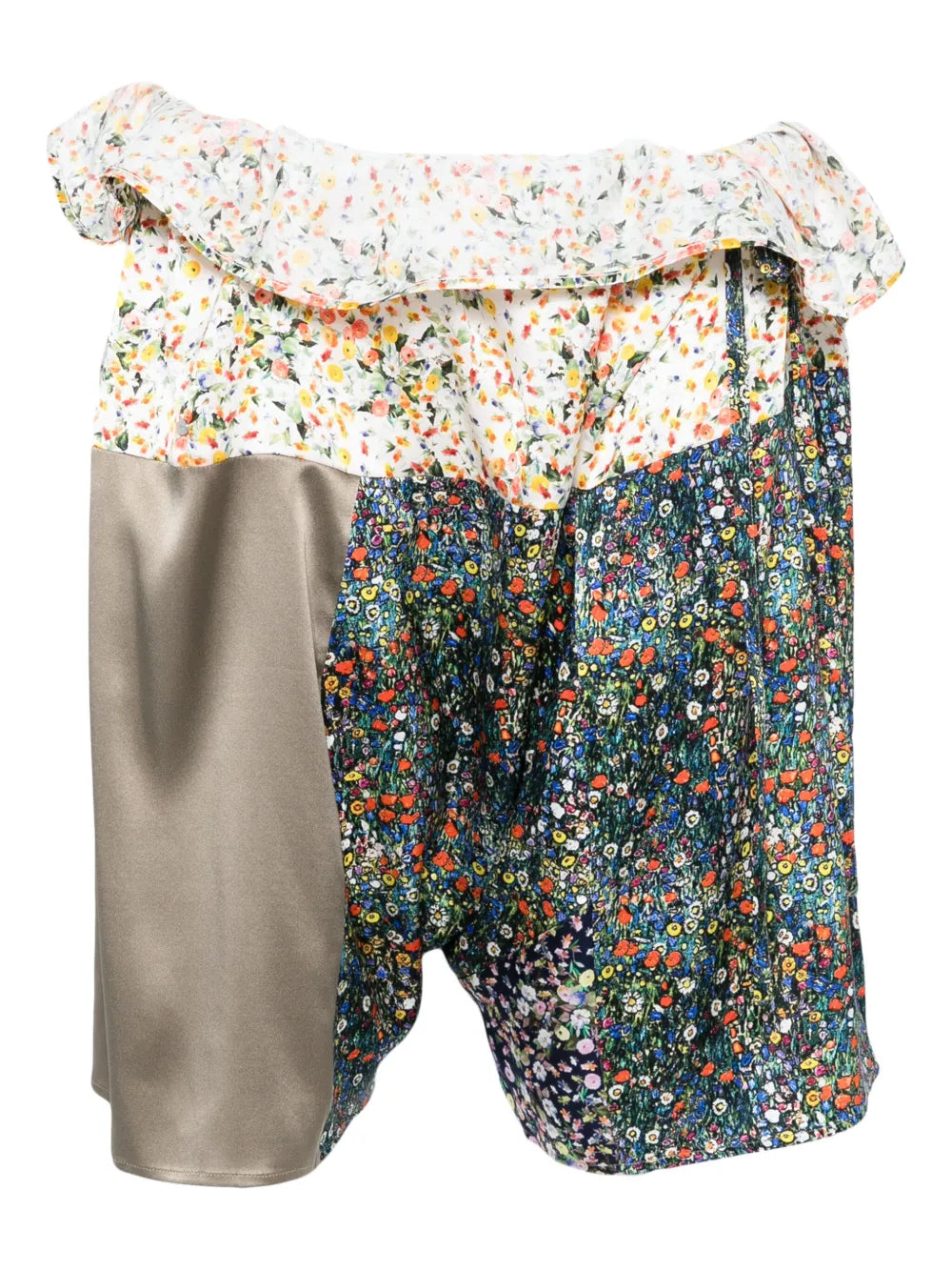 silk shorts