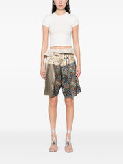 silk shorts