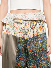 silk shorts