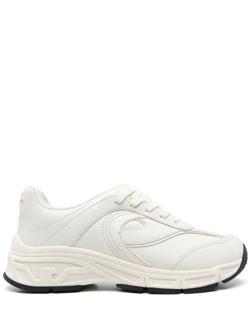 rubberised-logo sneakers
