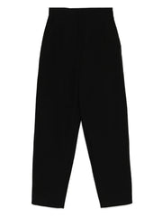 tapered-leg trousers