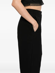 tapered-leg trousers