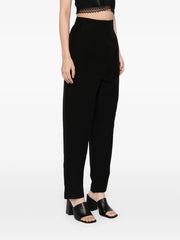 tapered-leg trousers