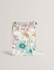 Ted Baker Hallisa Pastel Floral Phone Card Holder Lanyard Women's