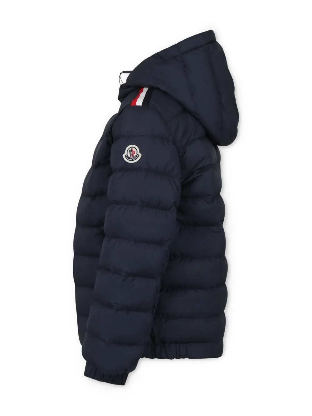logo-patch puffer jacket