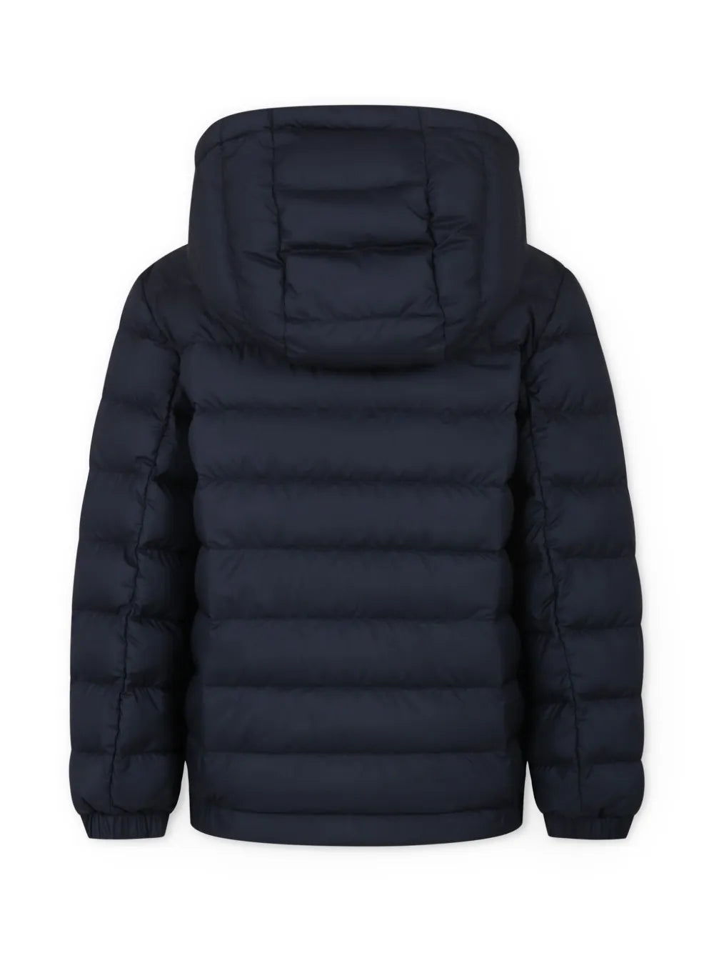 logo-patch puffer jacket