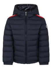 logo-patch puffer jacket