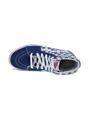 SK8-HI Checkerboard "True Navy/White" sneakers