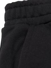 embroidered-logo shorts