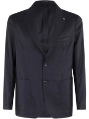 brooch-detail blazer
