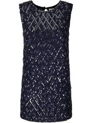 sequinned mini dress