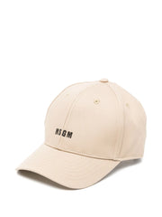 logo-embroidered cap