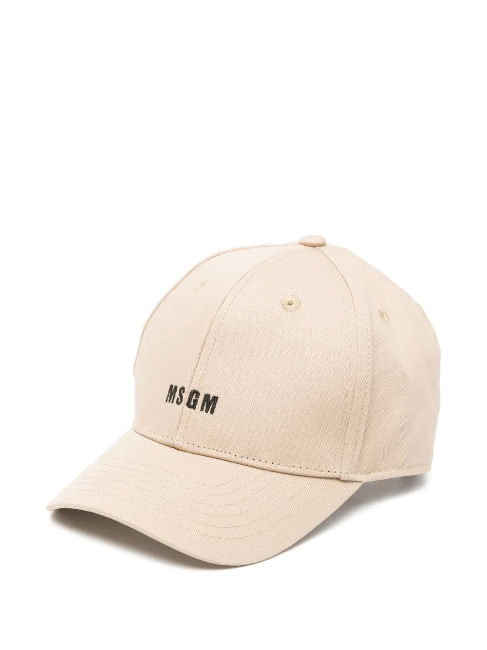 logo-embroidered cap