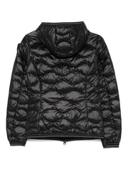 logo-patch puffer jacket