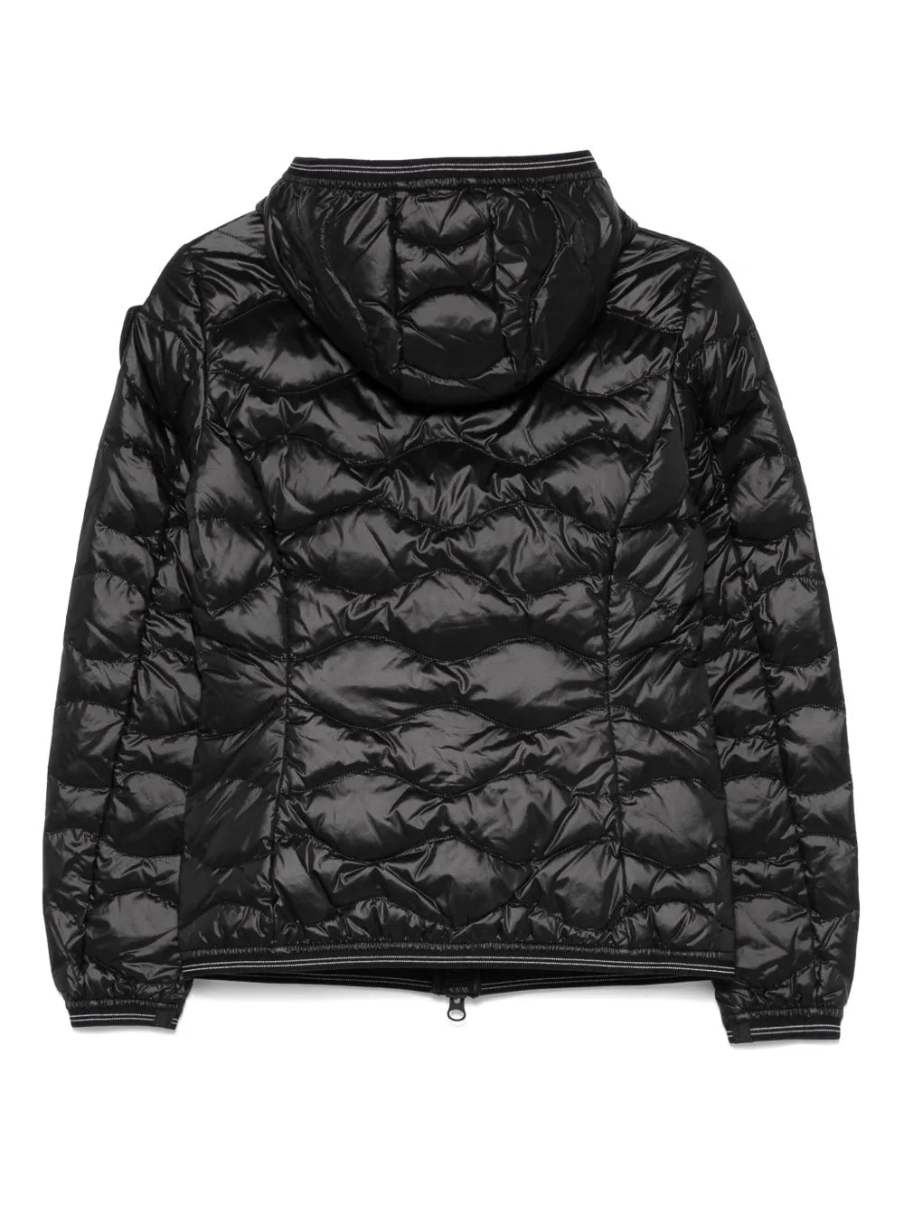 logo-patch puffer jacket