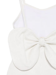 bow-detail swimsuit
