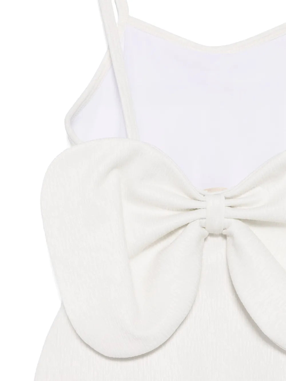 bow-detail swimsuit