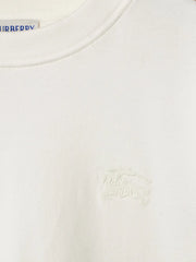 checkered-trim T-Shirt