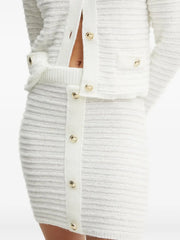 ribbed mini skirt