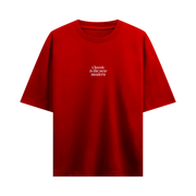 Myugen Nike Bitches Oversized T-Shirt Red